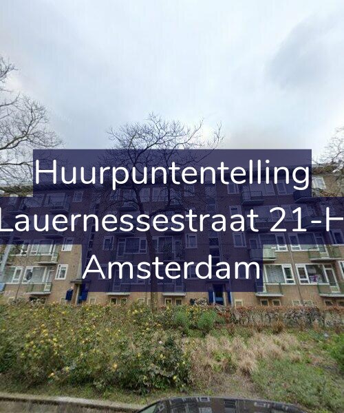 Foto gevel Huurpuntentelling voor Lauernessestraat 21-H, Amsterdam
