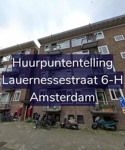 Foto gevel Huurpuntentelling voor Lauernessestraat 6-H, Amsterdam