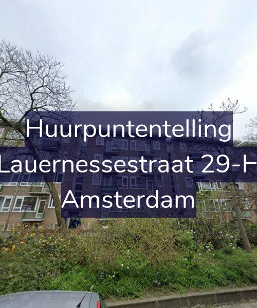 Foto gevel Huurpuntentelling voor Lauernessestraat 29-H, Amsterdam