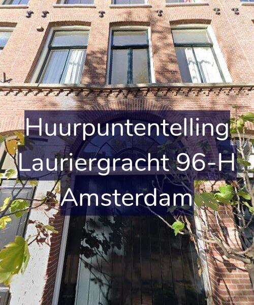 Foto gevel Huurpuntentelling voor Lauriergracht 96-H, Amsterdam