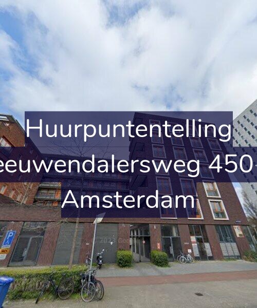 Foto gevel Huurpuntentelling voor Leeuwendalersweg 450-E, Amsterdam