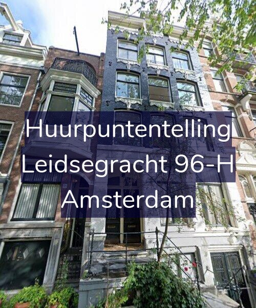 Foto gevel Huurpuntentelling voor Leidsegracht 96-H, Amsterdam