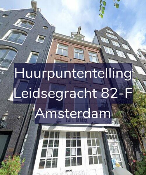 Foto gevel Huurpuntentelling voor Leidsegracht 82-F, Amsterdam