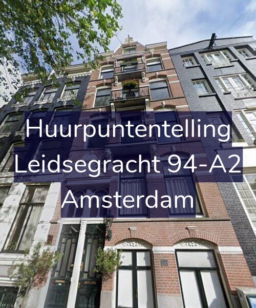 Foto gevel Huurpuntentelling voor Leidsegracht 94-A2, Amsterdam