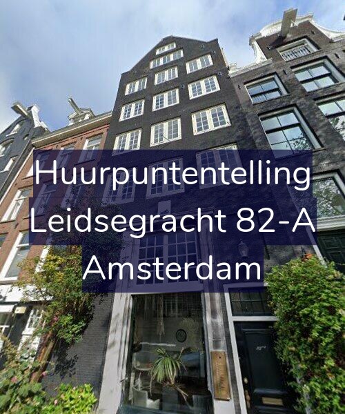 Foto gevel Huurpuntentelling voor Leidsegracht 82-A, Amsterdam