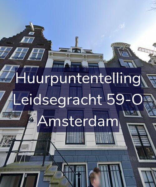 Foto gevel Huurpuntentelling voor Leidsegracht 59-O, Amsterdam