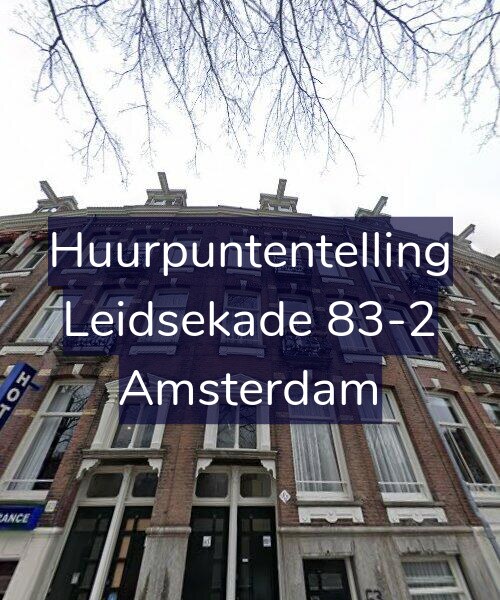 Foto gevel Huurpuntentelling voor Leidsekade 83-2, Amsterdam