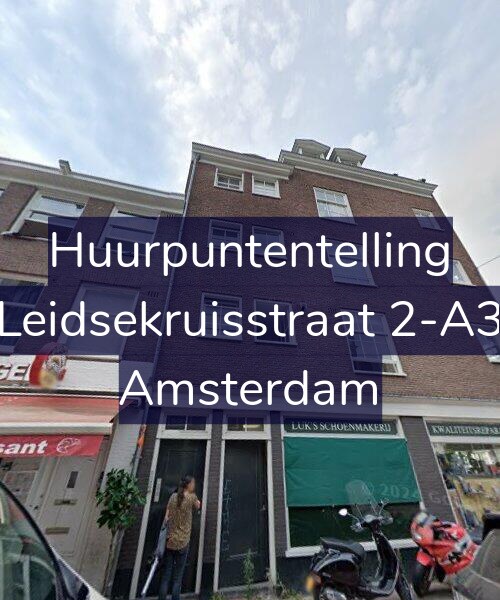 Foto gevel Huurpuntentelling voor Leidsekruisstraat 2-A3, Amsterdam