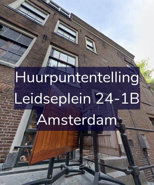 Foto gevel Huurpuntentelling voor Leidseplein 24-1B, Amsterdam