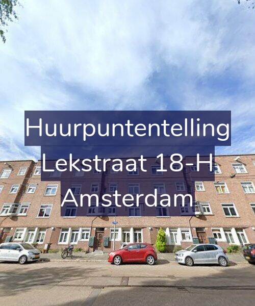 Foto gevel Huurpuntentelling voor Lekstraat 18-H, Amsterdam