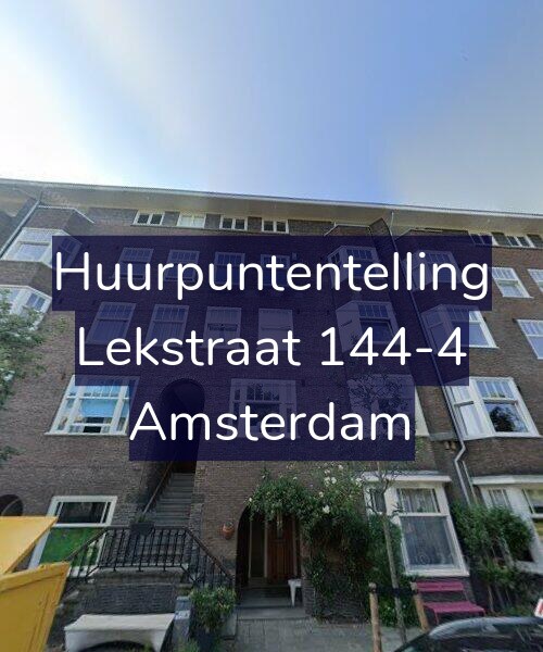 Foto gevel Huurpuntentelling voor Lekstraat 144-4, Amsterdam