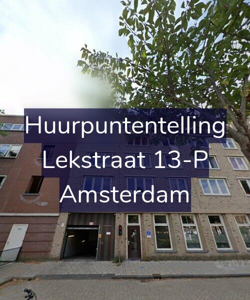 Foto gevel Huurpuntentelling voor Lekstraat 13-P, Amsterdam