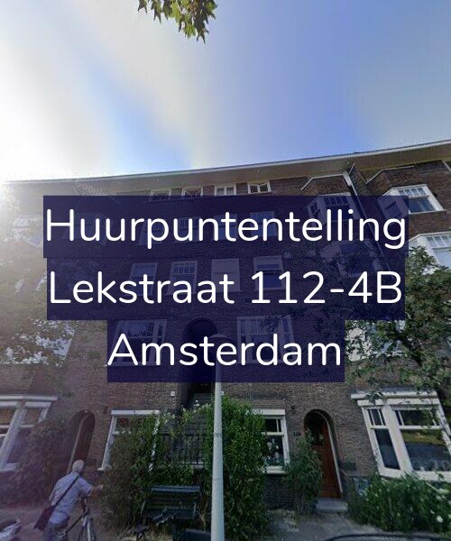 Foto gevel Huurpuntentelling voor Lekstraat 112-4B, Amsterdam
