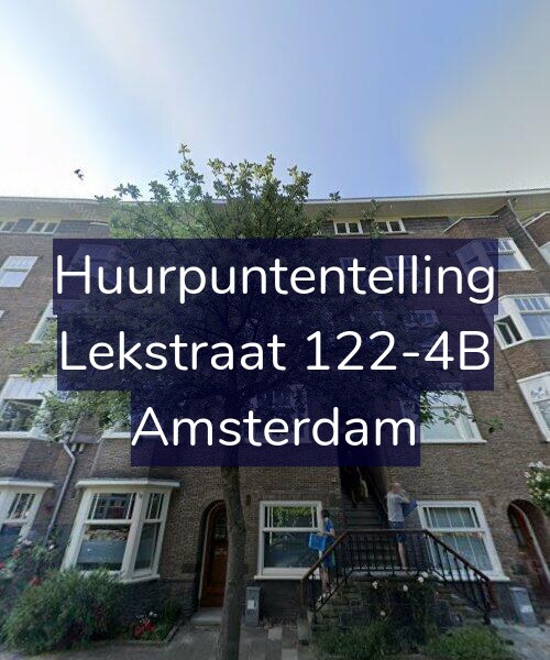 Foto gevel Huurpuntentelling voor Lekstraat 122-4B, Amsterdam