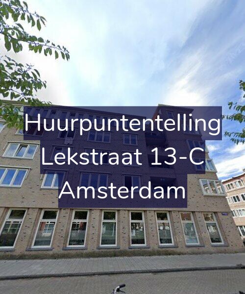 Foto gevel Huurpuntentelling voor Lekstraat 13-C, Amsterdam