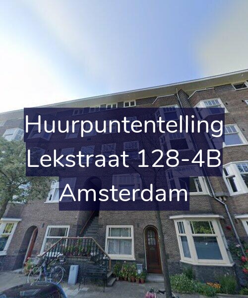 Foto gevel Huurpuntentelling voor Lekstraat 128-4B, Amsterdam