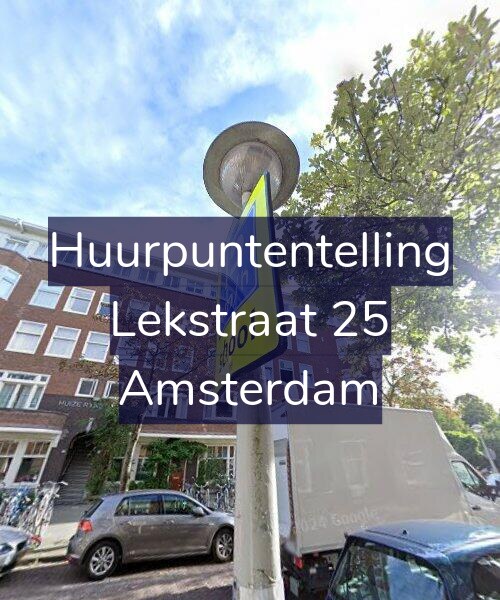 Foto gevel Huurpuntentelling voor Lekstraat 25, Amsterdam
