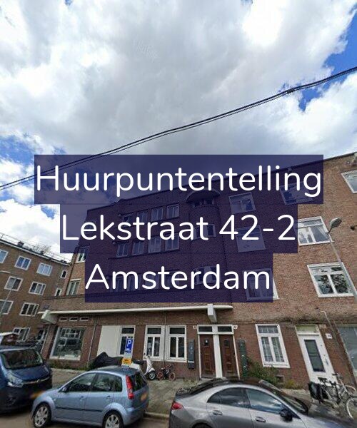 Foto gevel Huurpuntentelling voor Lekstraat 42-2, Amsterdam
