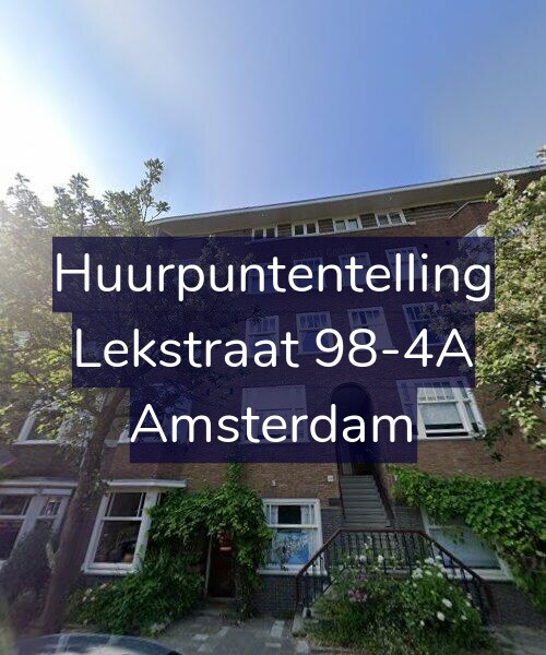 Foto gevel Huurpuntentelling voor Lekstraat 98-4A, Amsterdam