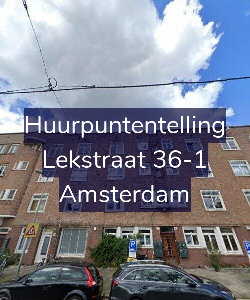 Foto gevel Huurpuntentelling voor Lekstraat 36-1, Amsterdam