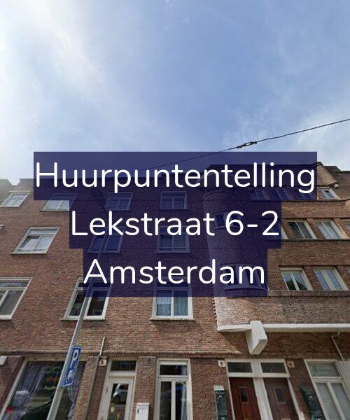 Foto gevel Huurpuntentelling voor Lekstraat 6-2, Amsterdam
