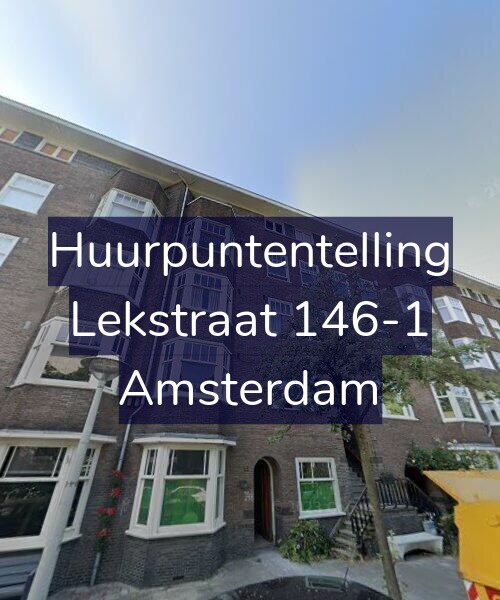 Foto gevel Huurpuntentelling voor Lekstraat 146-1, Amsterdam