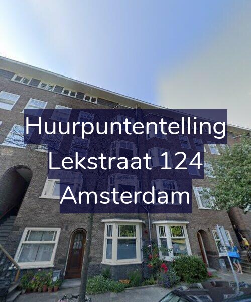 Foto gevel Huurpuntentelling voor Lekstraat 124, Amsterdam