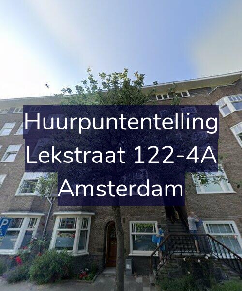 Foto gevel Huurpuntentelling voor Lekstraat 122-4A, Amsterdam