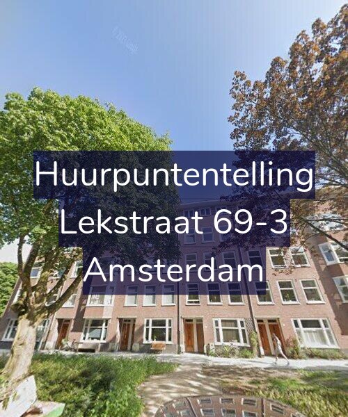 Foto gevel Huurpuntentelling voor Lekstraat 69-3, Amsterdam