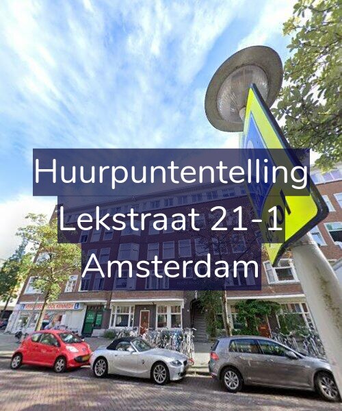 Foto gevel Huurpuntentelling voor Lekstraat 21-1, Amsterdam