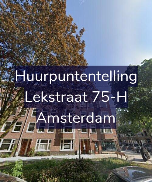 Foto gevel Huurpuntentelling voor Lekstraat 75-H, Amsterdam