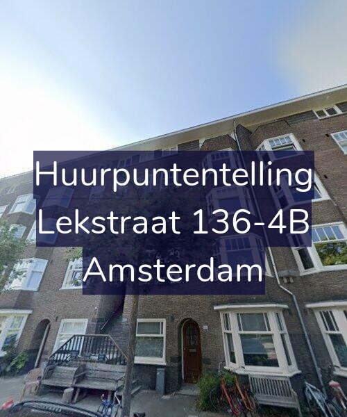 Foto gevel Huurpuntentelling voor Lekstraat 136-4B, Amsterdam
