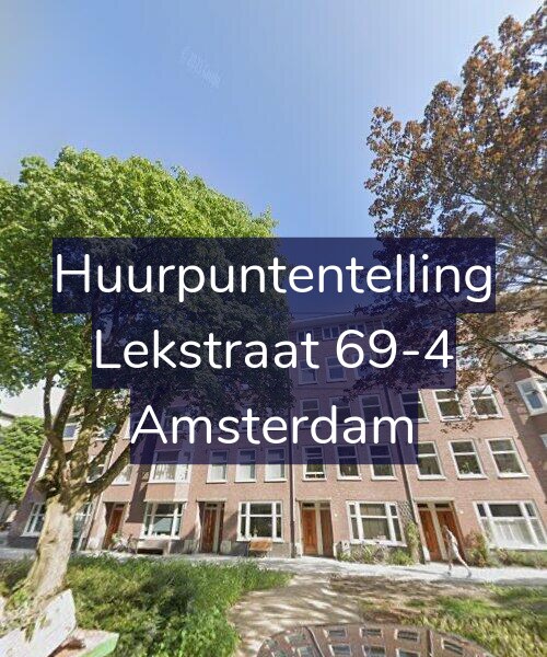Foto gevel Huurpuntentelling voor Lekstraat 69-4, Amsterdam
