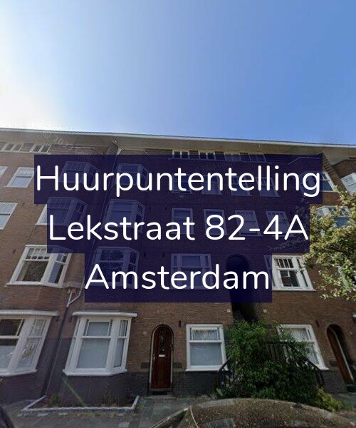 Foto gevel Huurpuntentelling voor Lekstraat 82-4A, Amsterdam