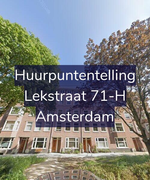 Foto gevel Huurpuntentelling voor Lekstraat 71-H, Amsterdam