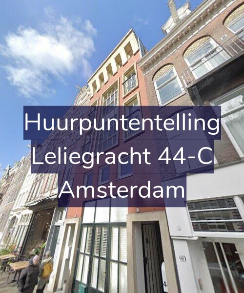 Foto gevel Huurpuntentelling voor Leliegracht 44-C, Amsterdam