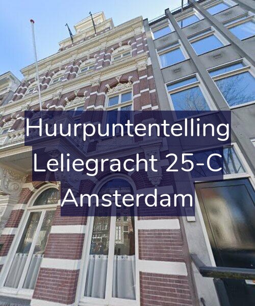 Foto gevel Huurpuntentelling voor Leliegracht 25-C, Amsterdam