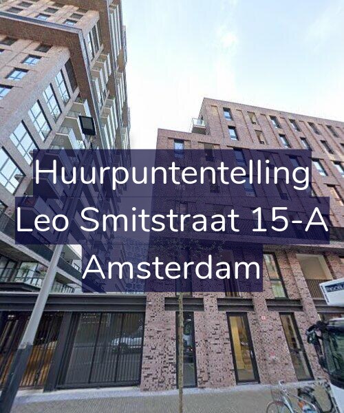 Foto gevel Huurpuntentelling voor Leo Smitstraat 15-A, Amsterdam