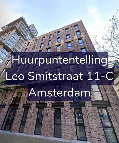 Foto gevel Huurpuntentelling voor Leo Smitstraat 11-C, Amsterdam