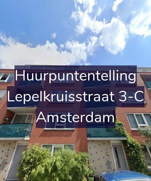 Foto gevel Huurpuntentelling voor Lepelkruisstraat 3-C, Amsterdam