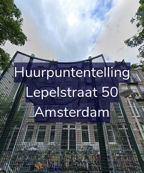 Foto gevel Huurpuntentelling voor Lepelstraat 50, Amsterdam