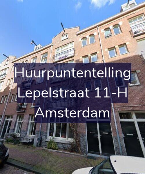 Foto gevel Huurpuntentelling voor Lepelstraat 11-H, Amsterdam