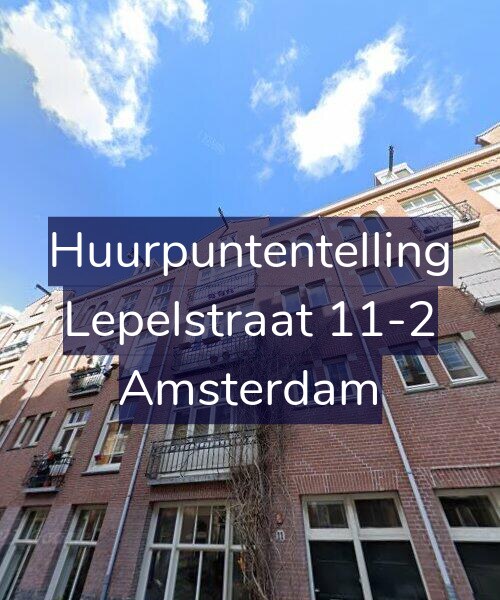Foto gevel Huurpuntentelling voor Lepelstraat 11-2, Amsterdam
