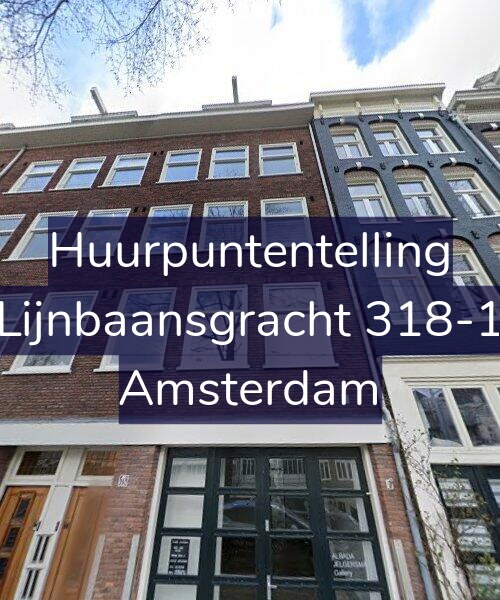 Foto gevel Huurpuntentelling voor Lijnbaansgracht 318-1, Amsterdam