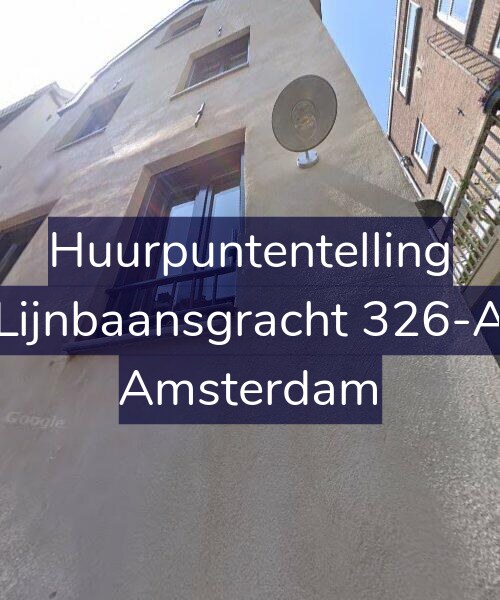 Foto gevel Huurpuntentelling voor Lijnbaansgracht 326-A, Amsterdam