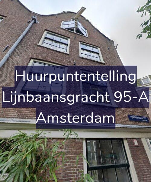 Foto gevel Huurpuntentelling voor Lijnbaansgracht 95-A, Amsterdam