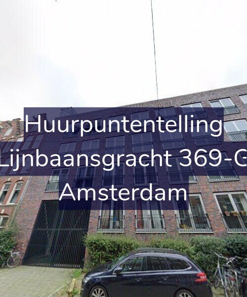 Foto gevel Huurpuntentelling voor Lijnbaansgracht 369-G, Amsterdam