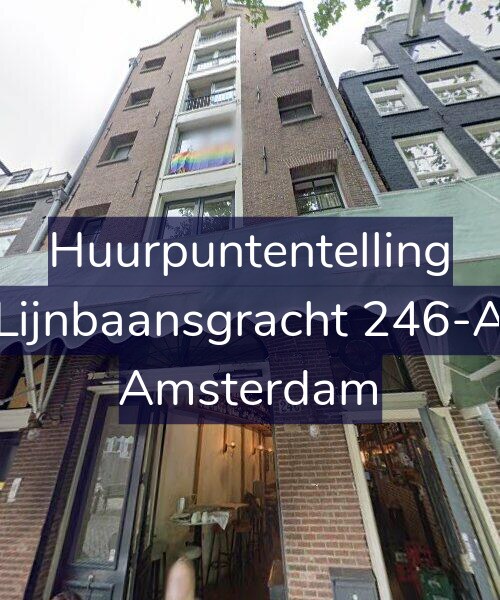 Foto gevel Huurpuntentelling voor Lijnbaansgracht 246-A, Amsterdam