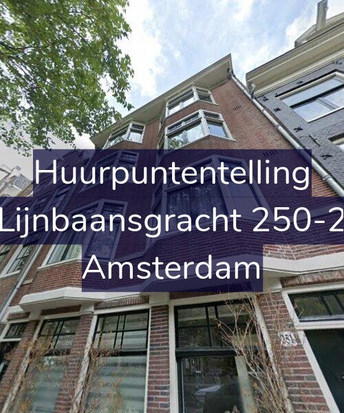 Foto gevel Huurpuntentelling voor Lijnbaansgracht 250-2, Amsterdam