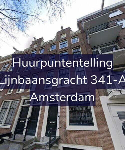 Foto gevel Huurpuntentelling voor Lijnbaansgracht 341-A, Amsterdam